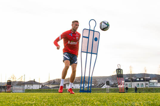Stian Gregersen of the Norwegian national football team
