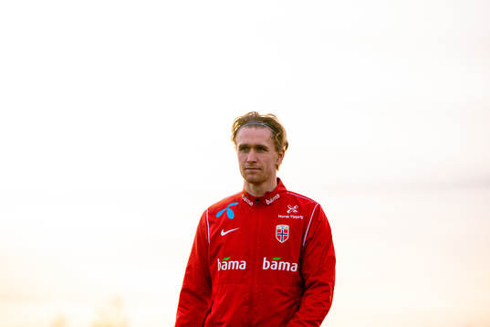 Ola Solbakken of the Norwegian national football team