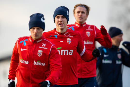 Kristian Thorstvedt of the Norwegian national football team