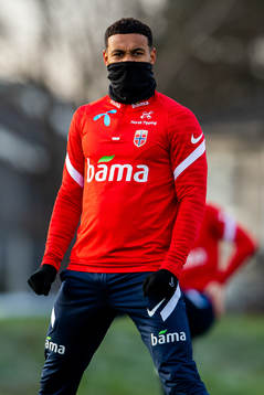 Joshua King of the Norwegian national football team