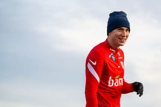 Kristian Thorstvedt of the Norwegian national football team