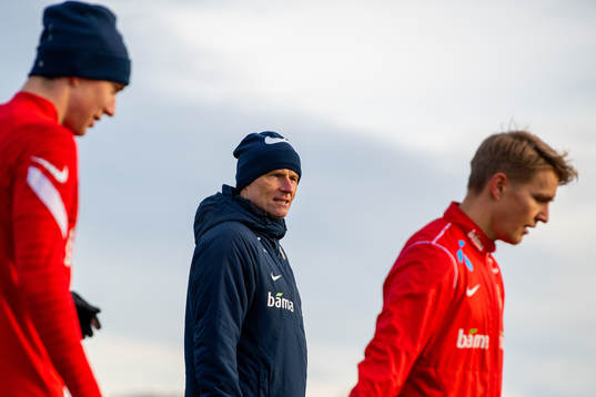 Ståle Solbakken, head coach of the Norwegian national