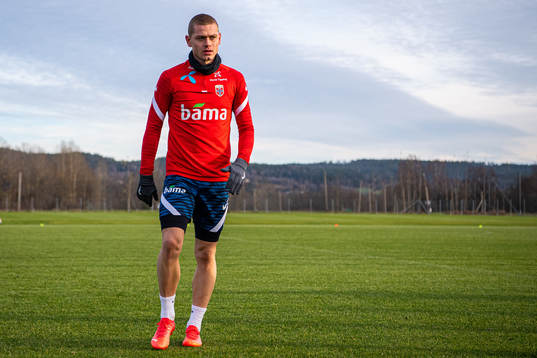 Julian Ryerson of the Norwegian national football team