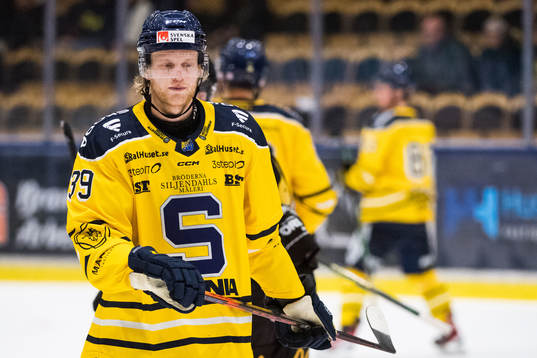 Södertäljes Brett Pollock deppar