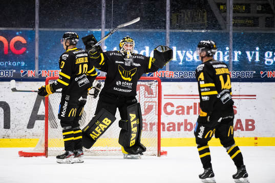 under ishockeymatchen i Hockeyallsvenskan mellan Västerås