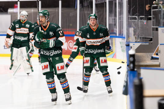 Kristianstads Kristoff Kontos och Kevin Wennström