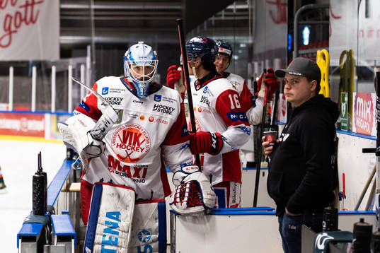 Västerviks målvakt Edvin Olofsson