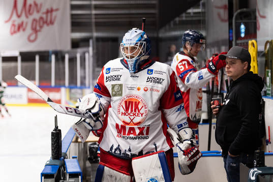 Västerviks målvakt Edvin Olofsson
