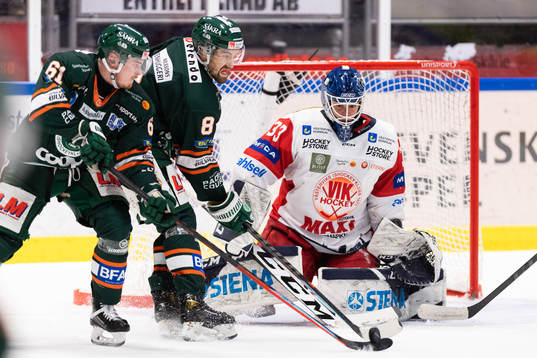 Kristianstads Malte Sjögren och Robin Carlsson framför
