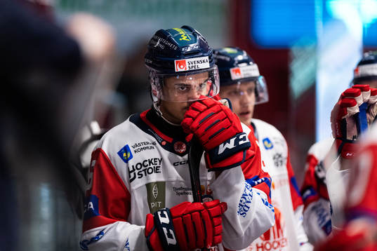 Västerviks Hugo Gabrielsson deppar