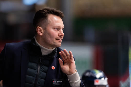 Västerviks tränare Martin Gudmundsson