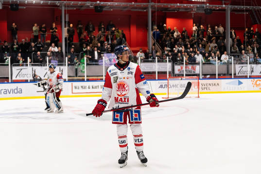 Västerviks Hugo Gabrielsson deppar