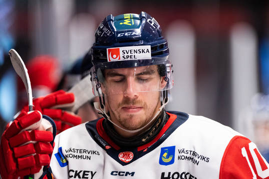 Västerviks Mattias Wigley deppar