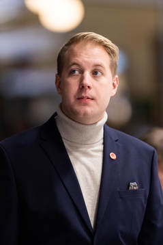 Västerviks målvaktstränare Gabriel Remelin