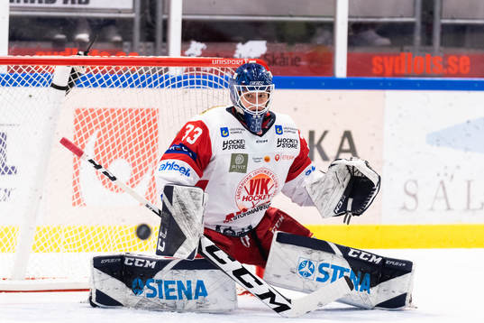 Västerviks målvakt Henrik Lundberg