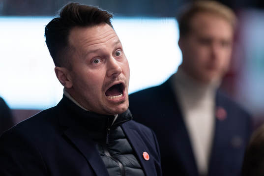 Västerviks tränare Martin Gudmundsson