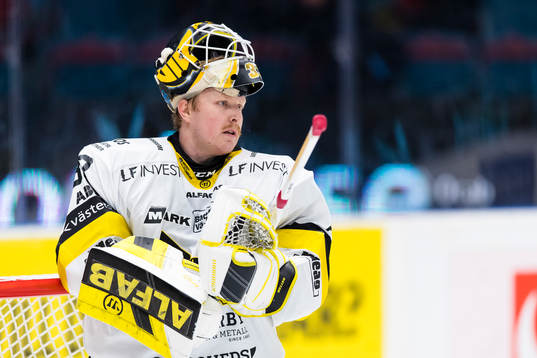 Västerås målvakt Linus Ryttar