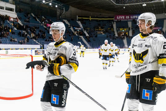 Västerås Ludvig Östman och Marcus Bergman deppar