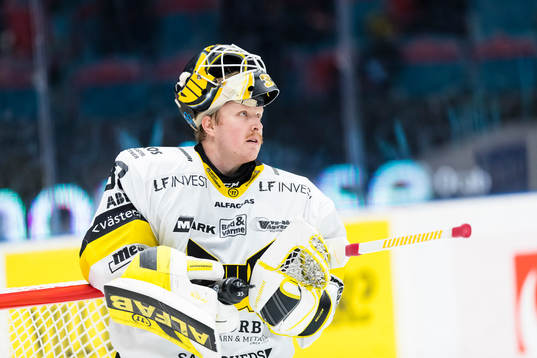 Västerås målvakt Linus Ryttar