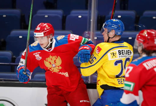 Arseniy Koromyslov of Russia and Anton Bengtsson of Sweden