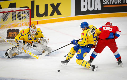 Gustaf Lindvall, Christian Djoos of Sweden and Dmitriy