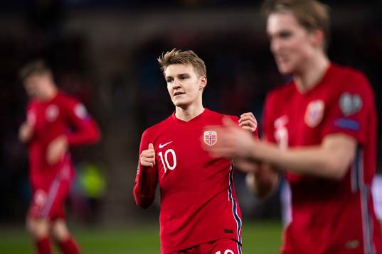 Martin Ødegaard of Norway