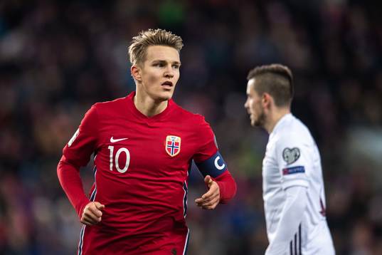 Martin Ødegaard of Norway