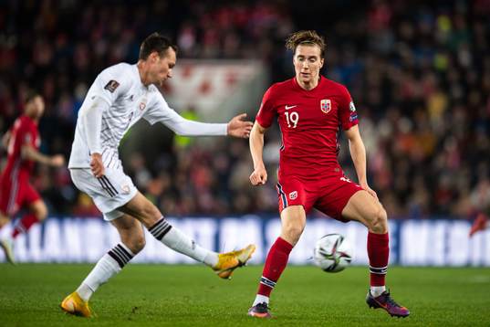 Eduards Emsis of Latvia and Kristian Thorstvedt of Norway
