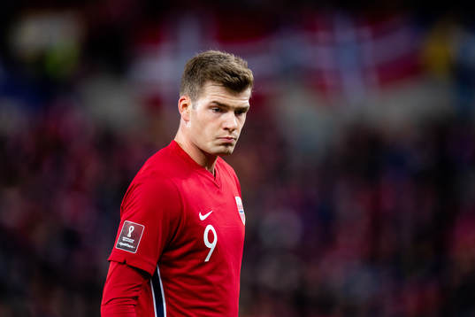 Alexander Sørloth of Norway