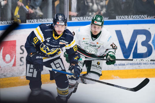 s Tommi Huhtala och Tingsryds Hugo Reinhardt