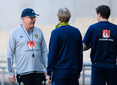 Head coach Janne Andersson of the Swedish national football