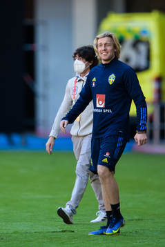 Emil Forsberg of the Swedish national football team