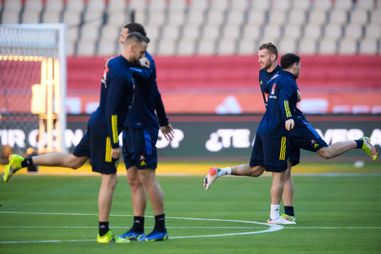Dejan Kulusevski of the Swedish national football team