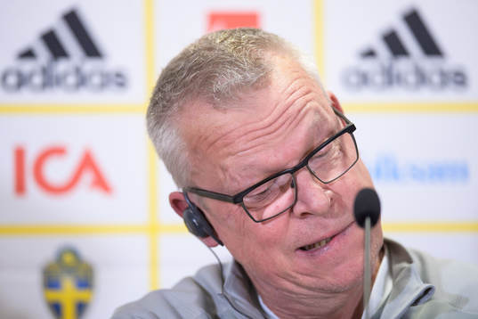 Head coach Janne Andersson of the Swedish national football