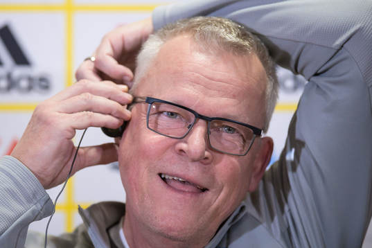 Head coach Janne Andersson of the Swedish national football