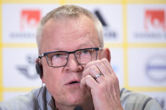 Head coach Janne Andersson of the Swedish national football