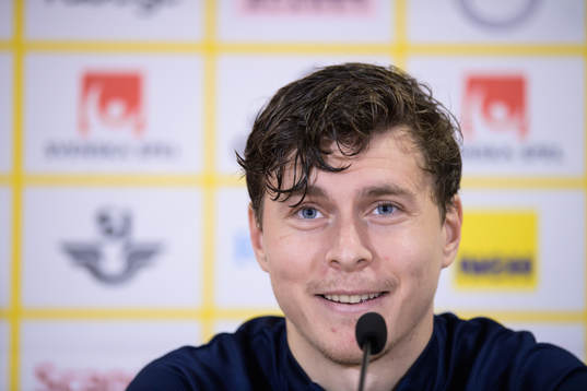 Victor Nilsson Lindelöf of the Swedish national football