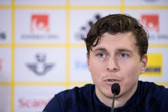 Victor Nilsson Lindelöf of the Swedish national football