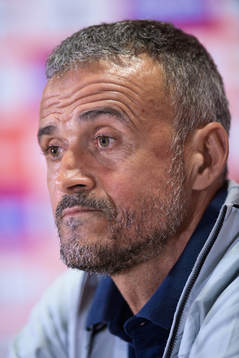Head coach Luis Enrique of the Spanish national football