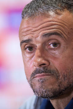 Head coach Luis Enrique of the Spanish national football