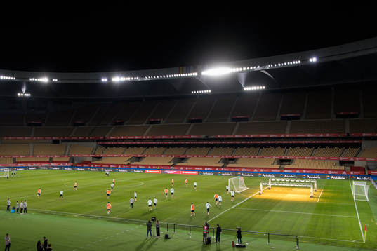 General view of the Spanish national football team’s
