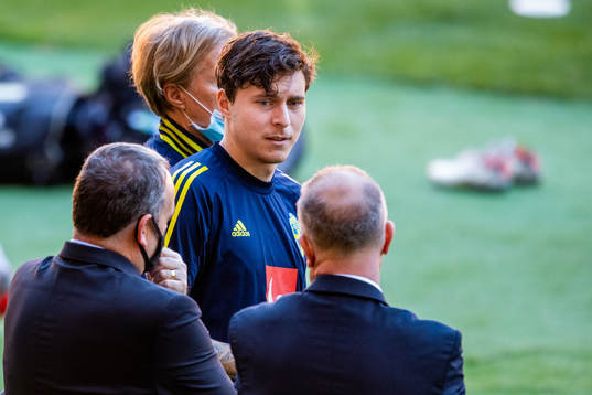Victor Nilsson Lindelöf of the Swedish national football