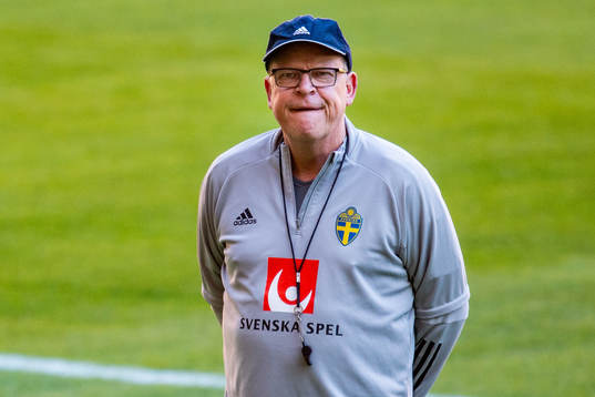 Head coach Janne Andersson of the Swedish national football