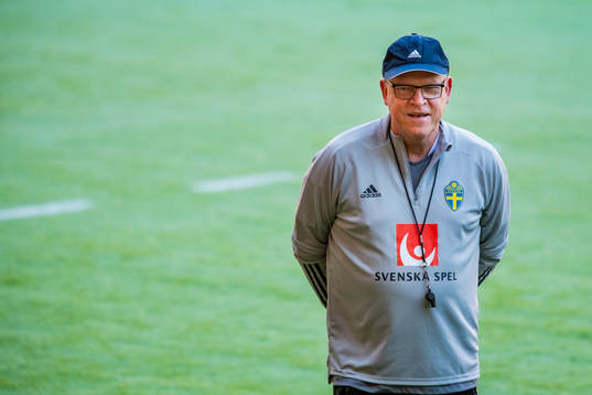 Head coach Janne Andersson of the Swedish national football