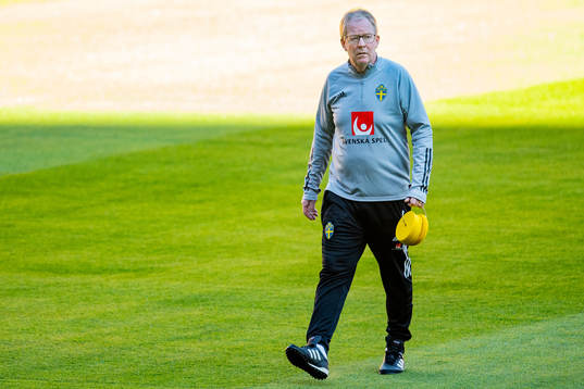 Scout Lasse Jacobsson of the Swedish national football team