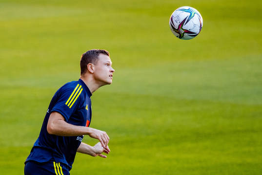 Viktor Claesson of the Swedish national football team