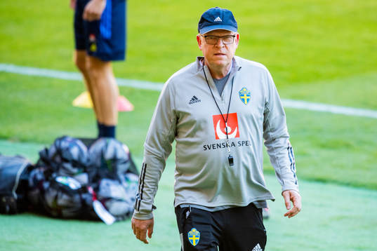 Head coach Janne Andersson of the Swedish national football