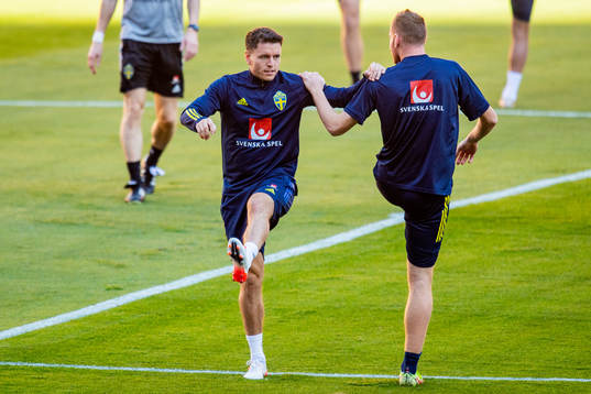 Kerim Mrabti of the Swedish national football team