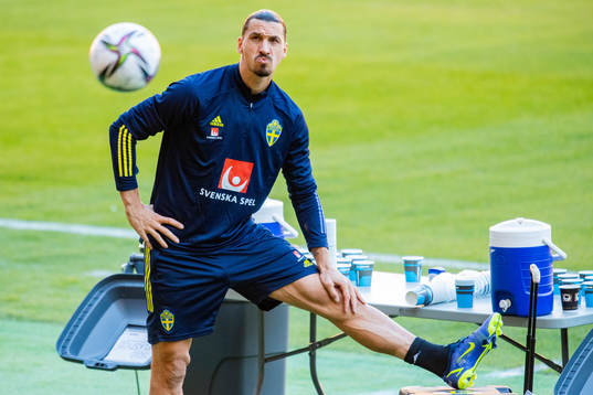 Zlatan Ibrahimovic of the Swedish national football team