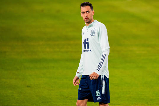 Sergio Busquets of the Spanish national football team